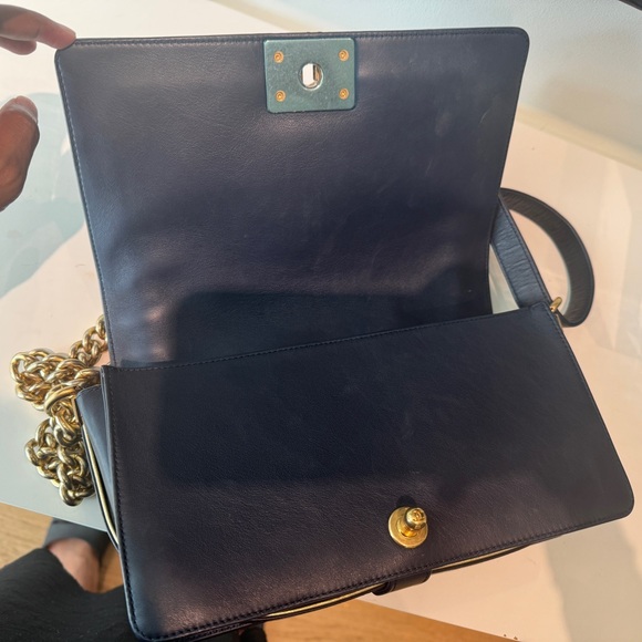 Chanel Boy Flap Bag Braided Sheepskin  Medium size - Picture 7 of 7